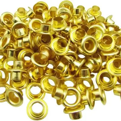 Wax tablet golden eyelet 100 pc