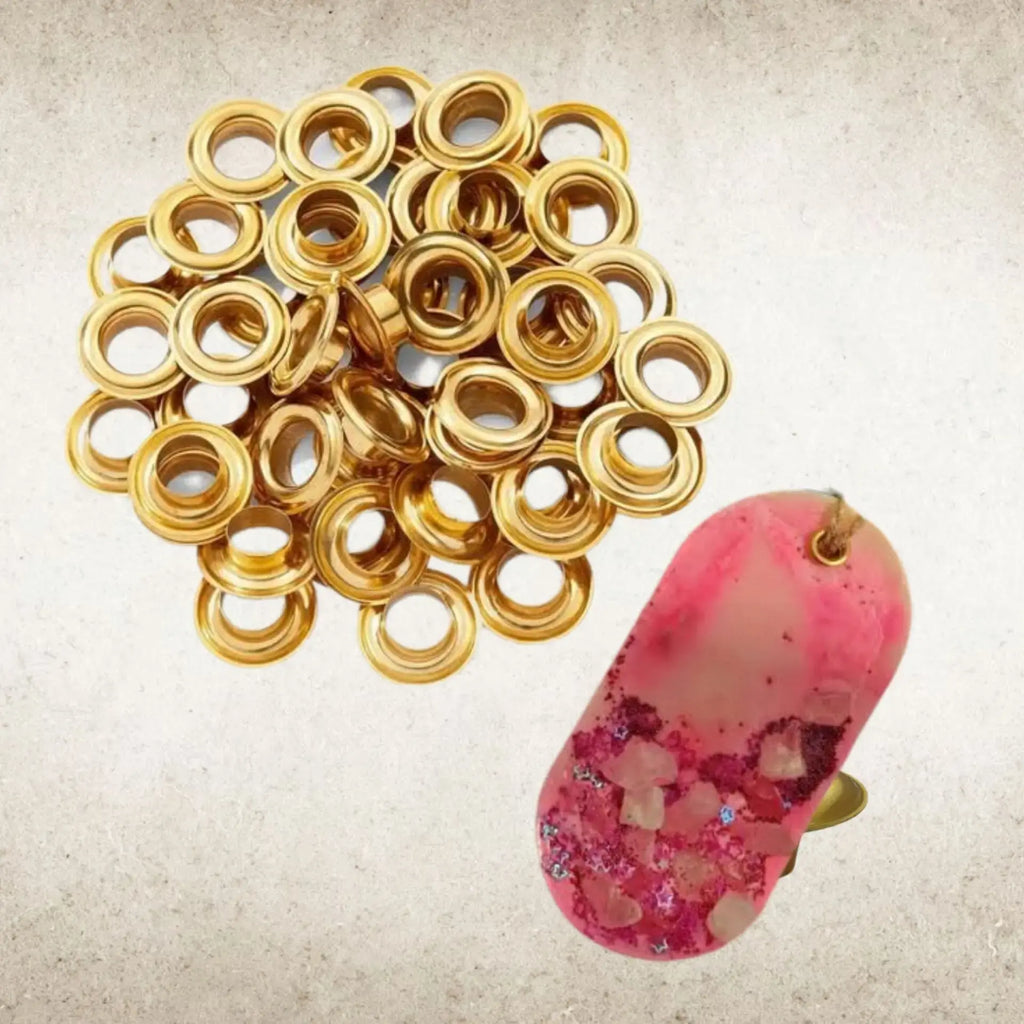 100 pc eyelet for wax tablet hole