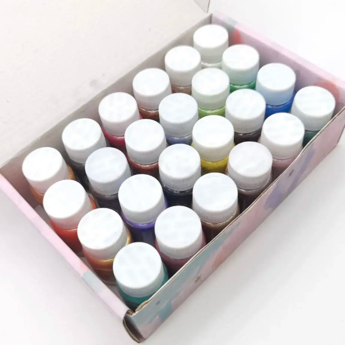 24 Shades Pearl Mica Powder Set imported