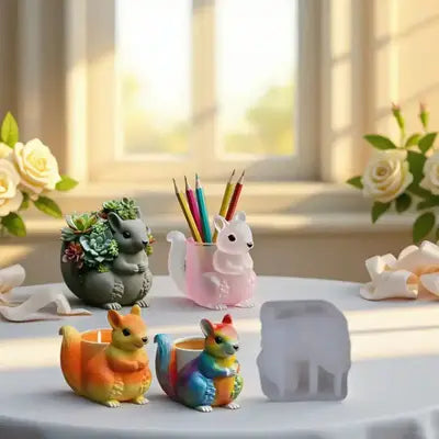 Jar mould concrete mould rabbit