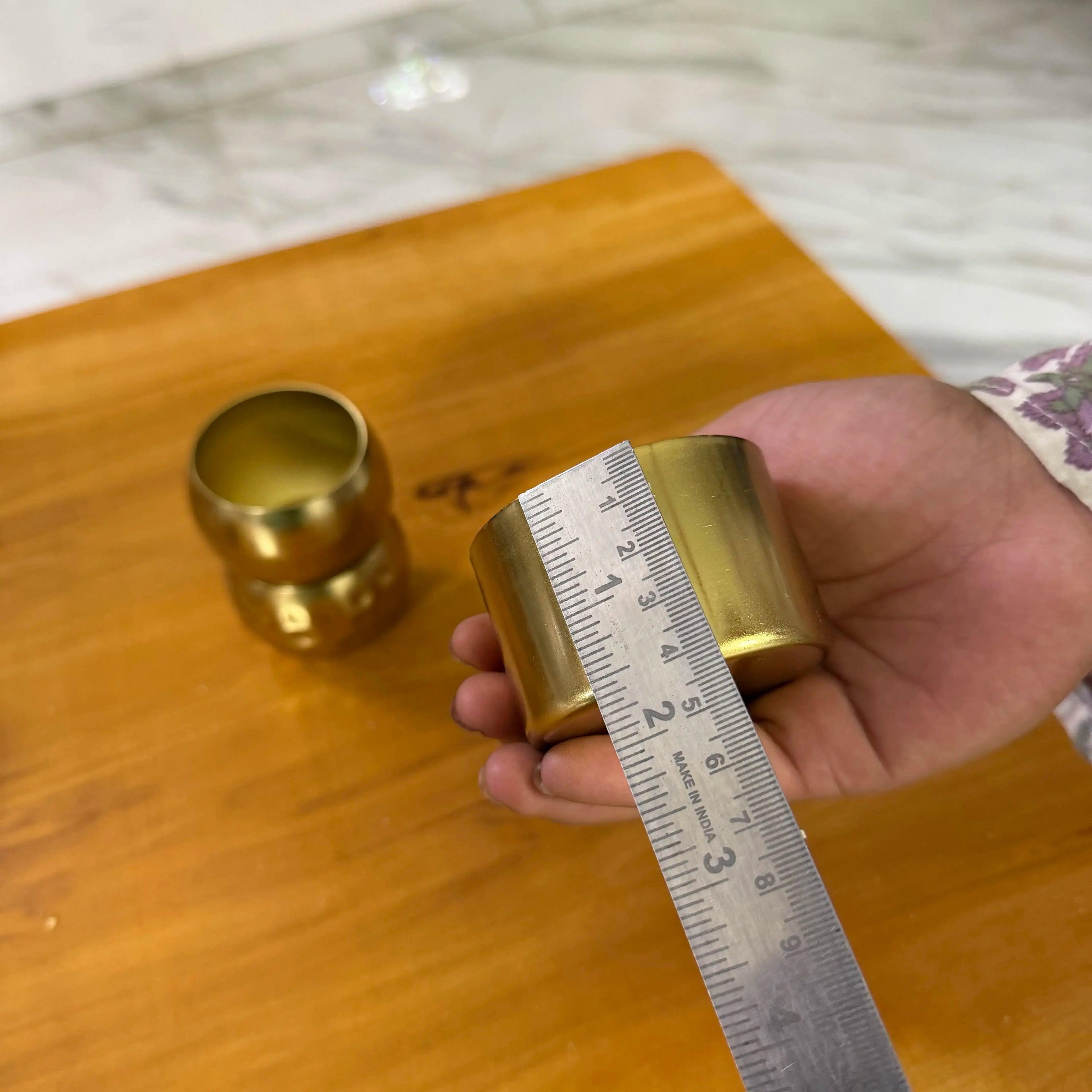 Premium polish bowl for candle making