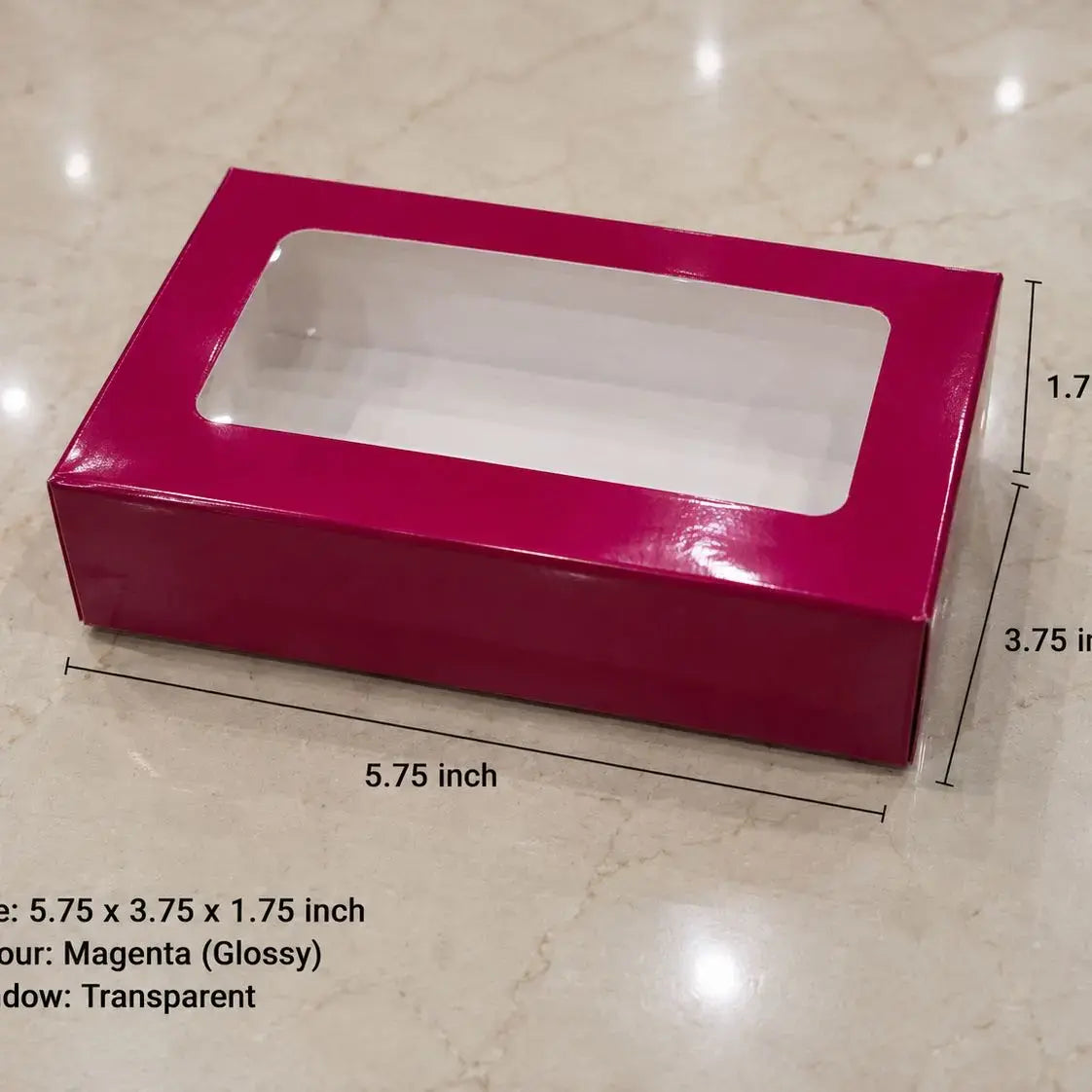 5.75-3.75-1.75 inch box 25 pc