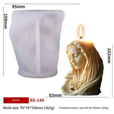 Virgin lady mould RKG62