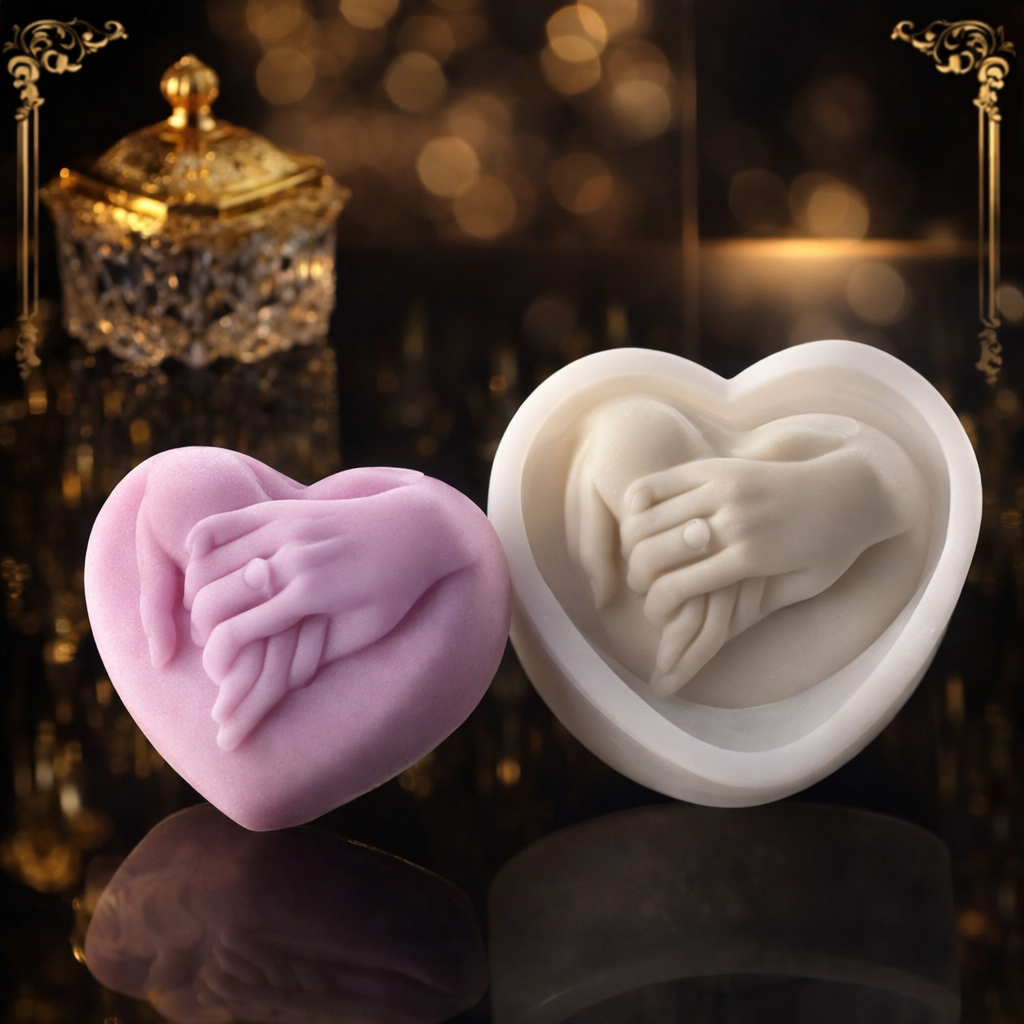 Heart candle mould A  RS284