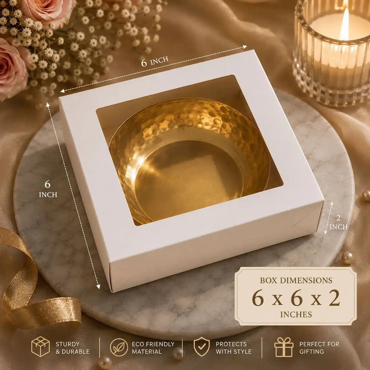6-6-2 inch box 25 pc set