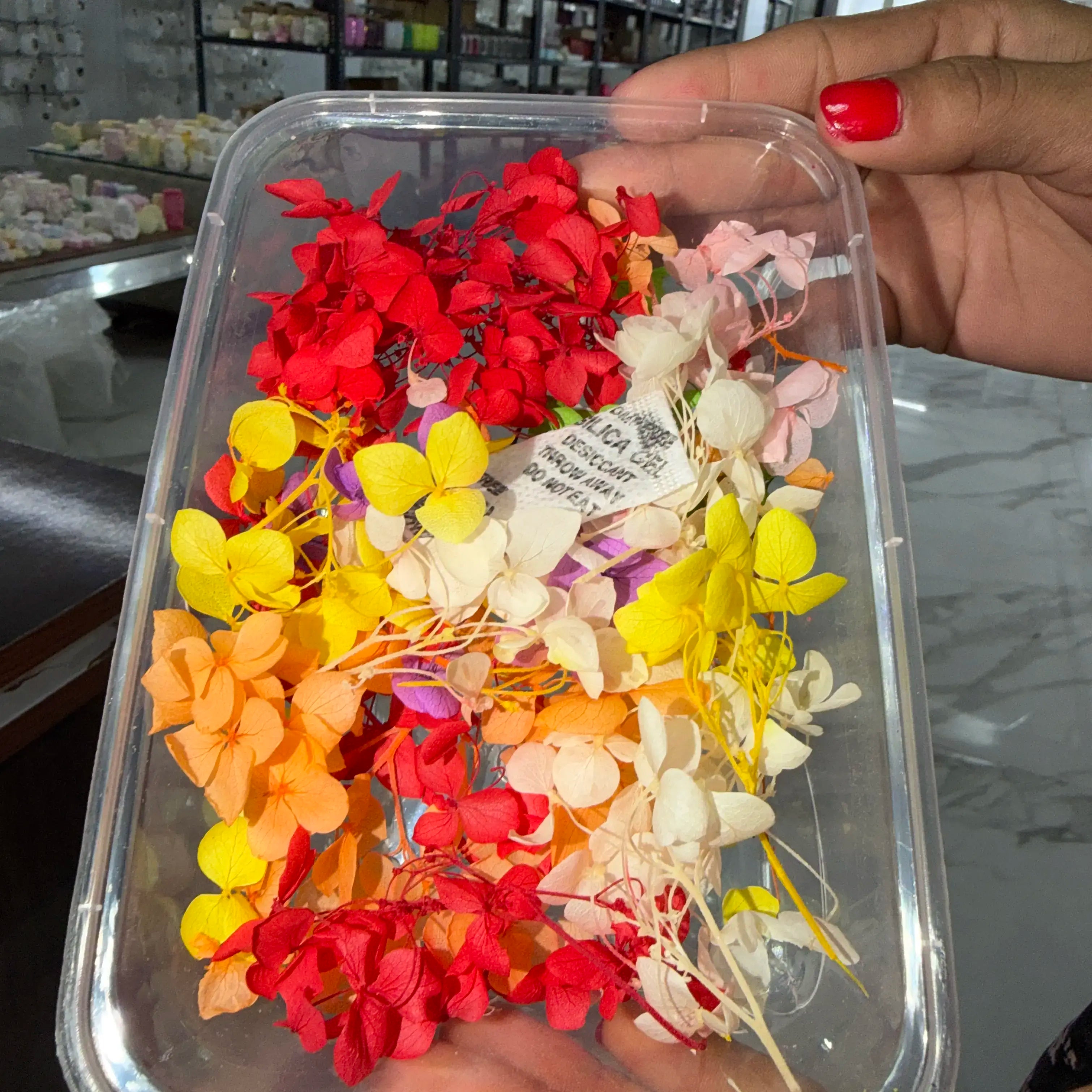 Original dry flowers box