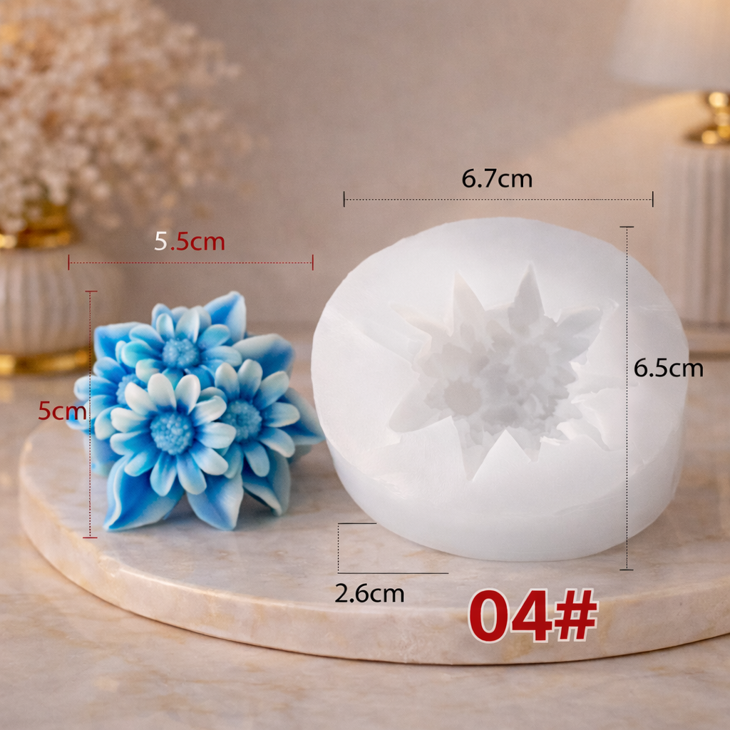 Flower mould 6cm  RKG163