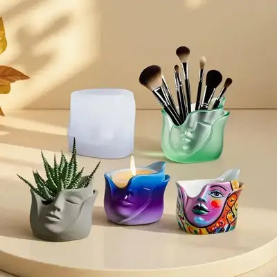 Concrete mould angels girl