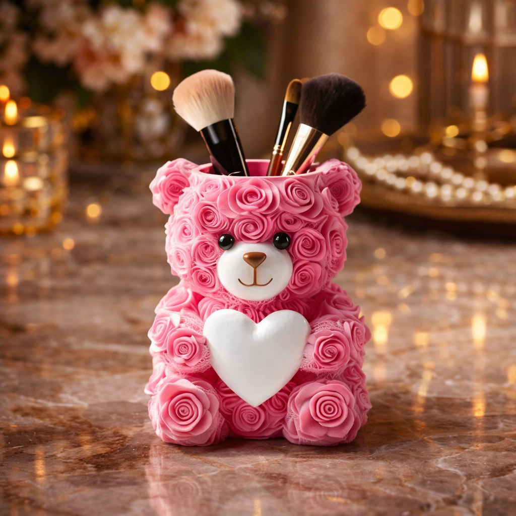 Teddy bear gypsum mould  RS 417