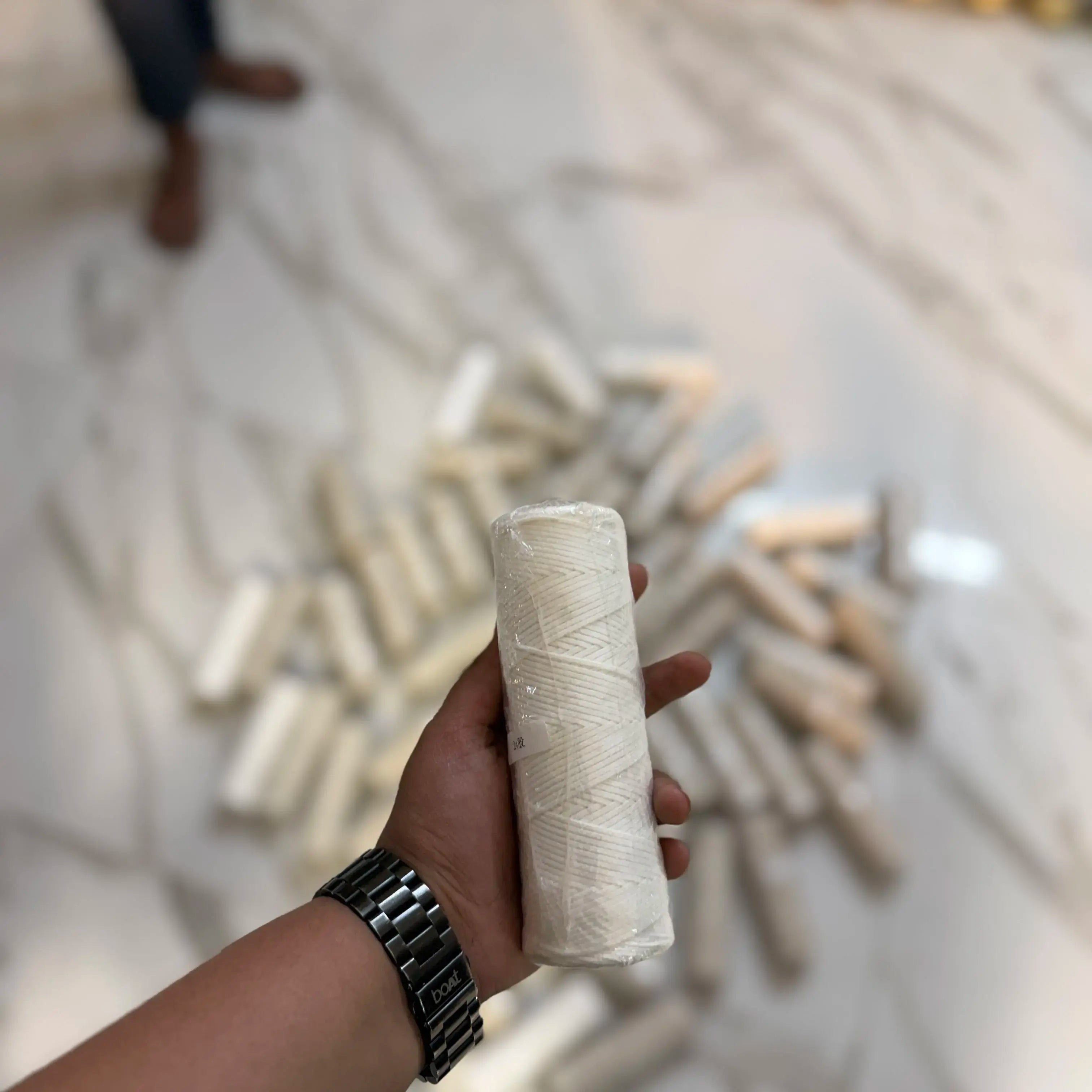 Cotton wick roll china roll imported 24 strands 150 meter