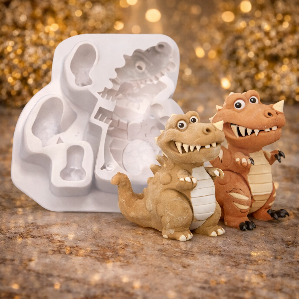 2pc Dinasaur Mold