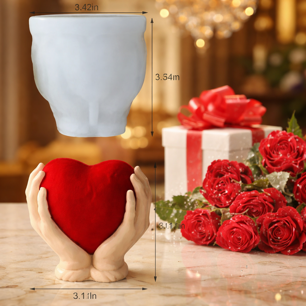 Heart mould candle  RS242