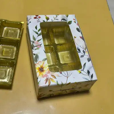 10 pc 3.75"*5.75"1.75 inch candle box.