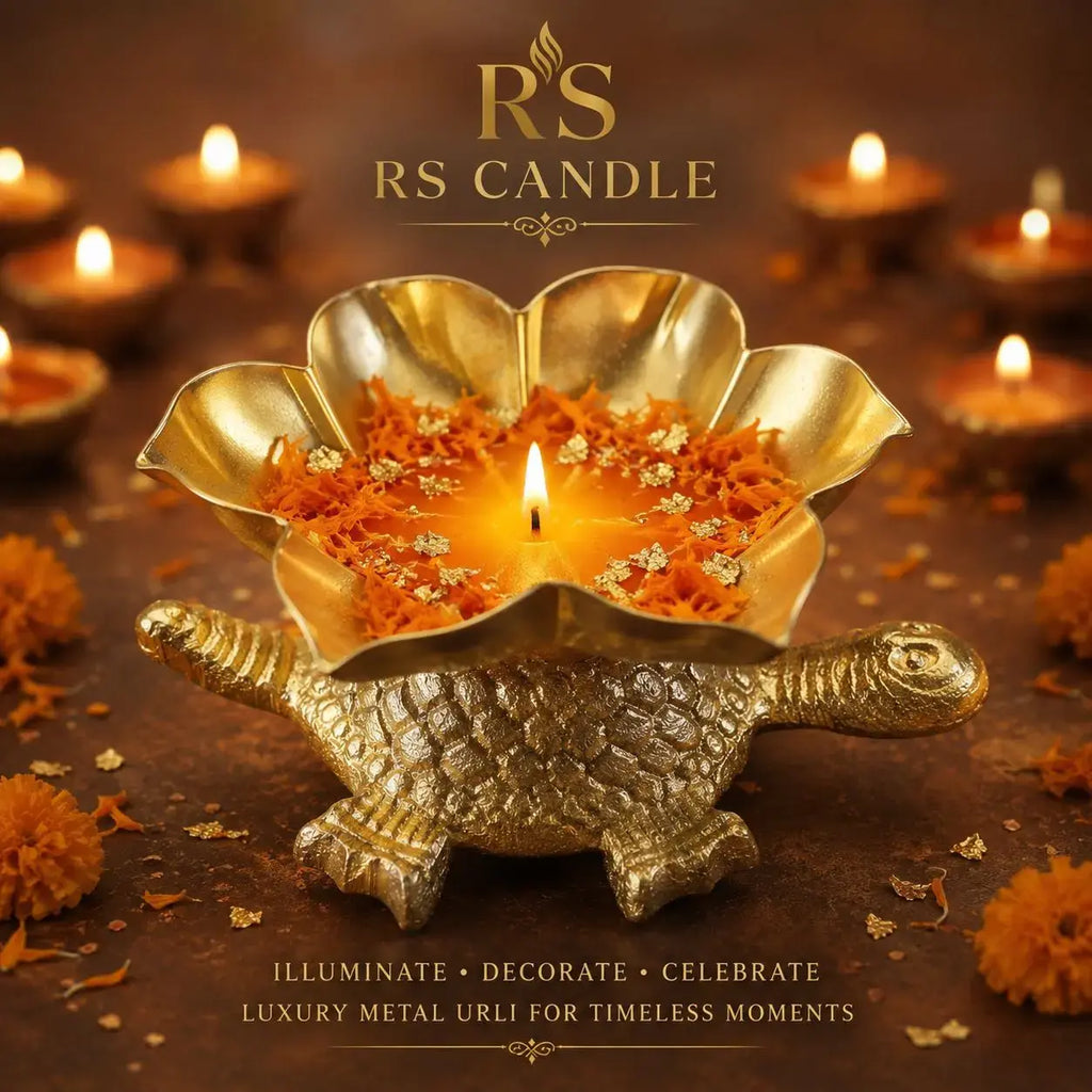 Metal urli for candle making