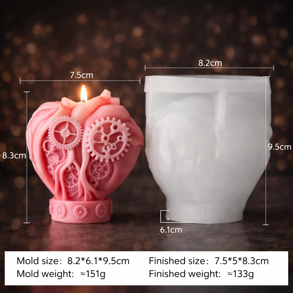 Heart mould 3d mould  RKG65