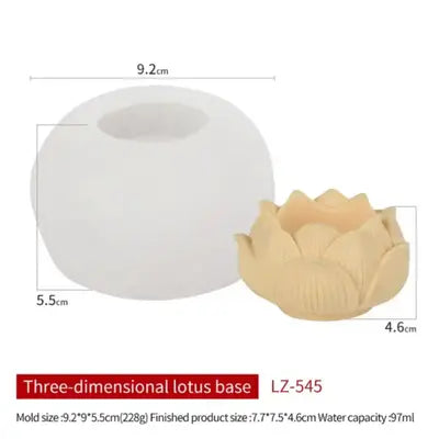 Lotus mold soft silicon 220grm