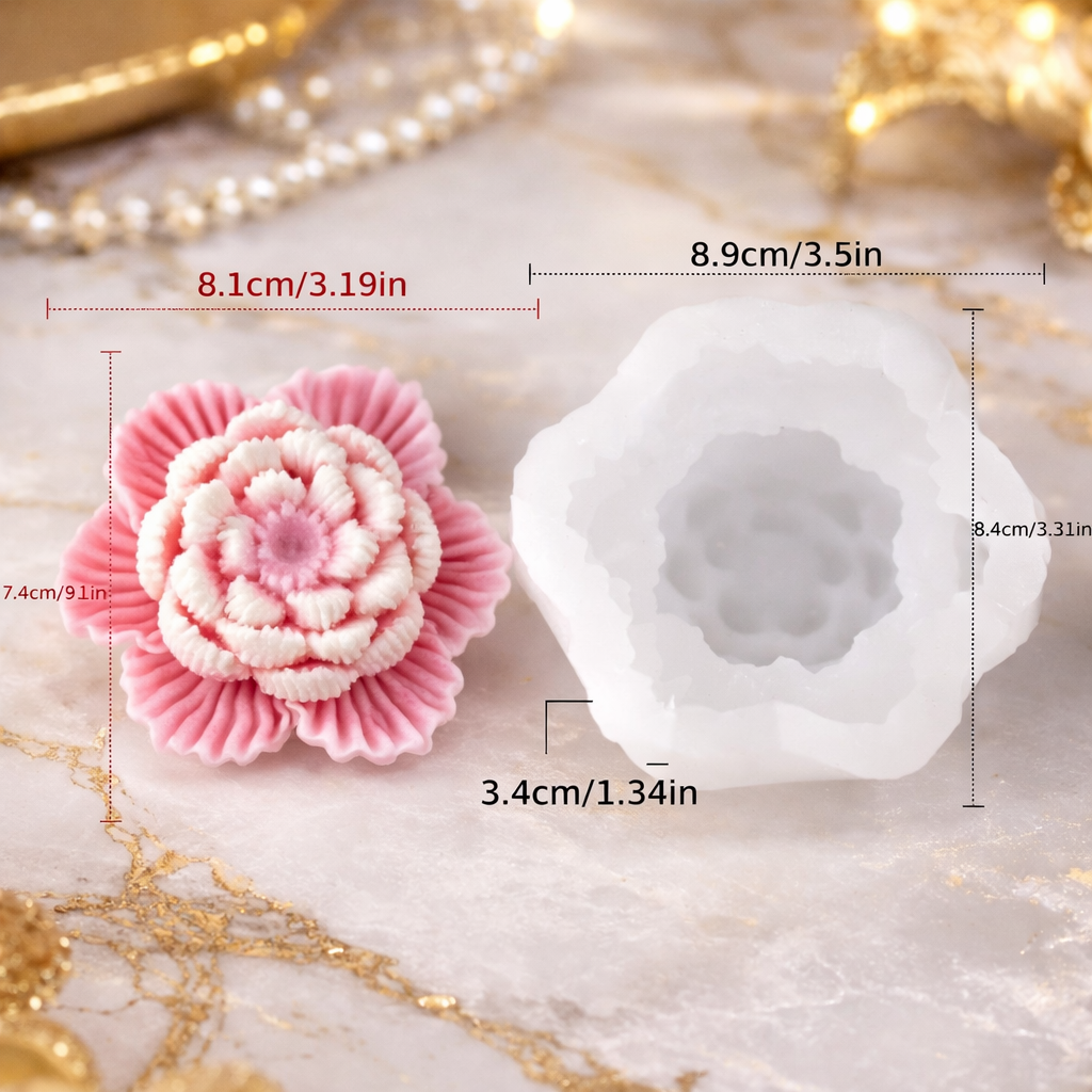 Flowers mould 3d