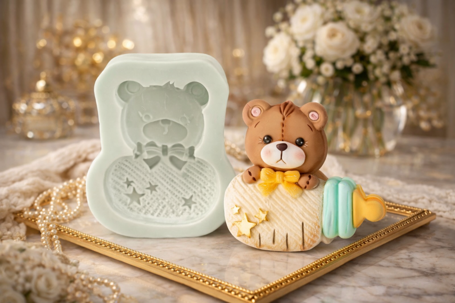 Bear Teddy mould DM47