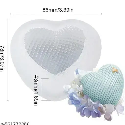 4 pc heart mold
