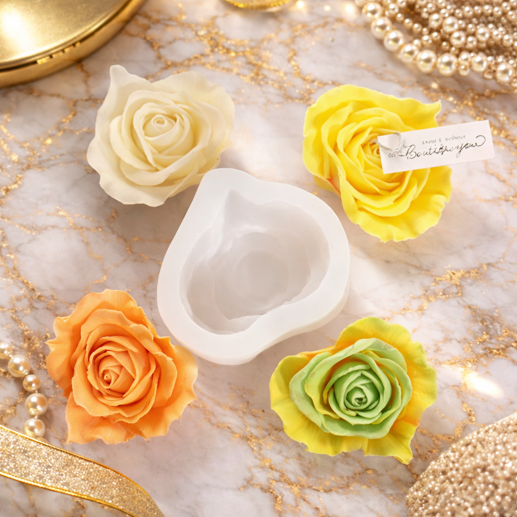 Flower heart mold RKG155