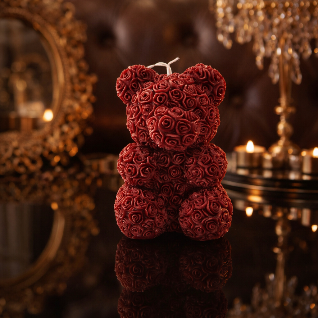 Rose Teddy mould  DM177