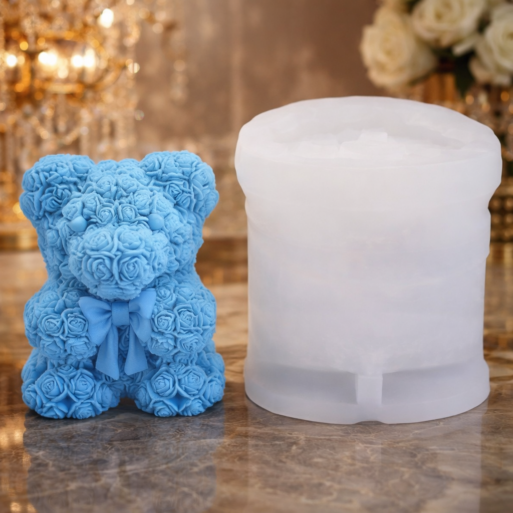 Bow bear mold RS281