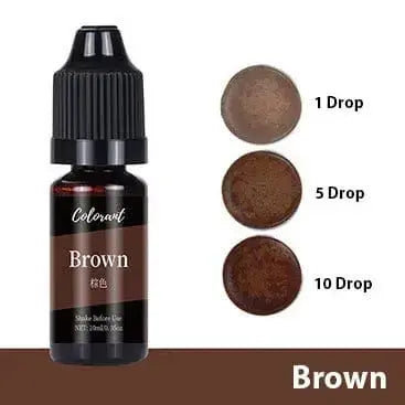 Imported colour 10 mL brown