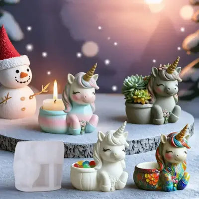 Unicorn mould gypsum