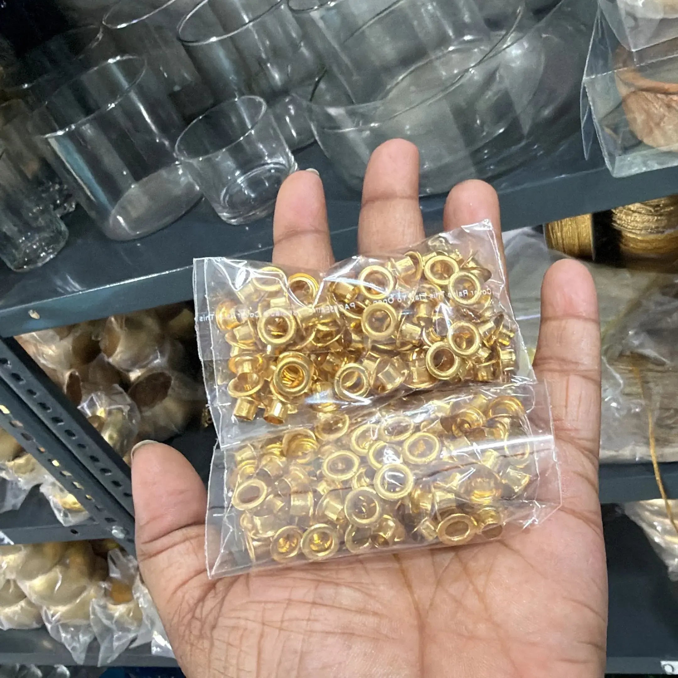 100 pc eyelet for wax tablet hole