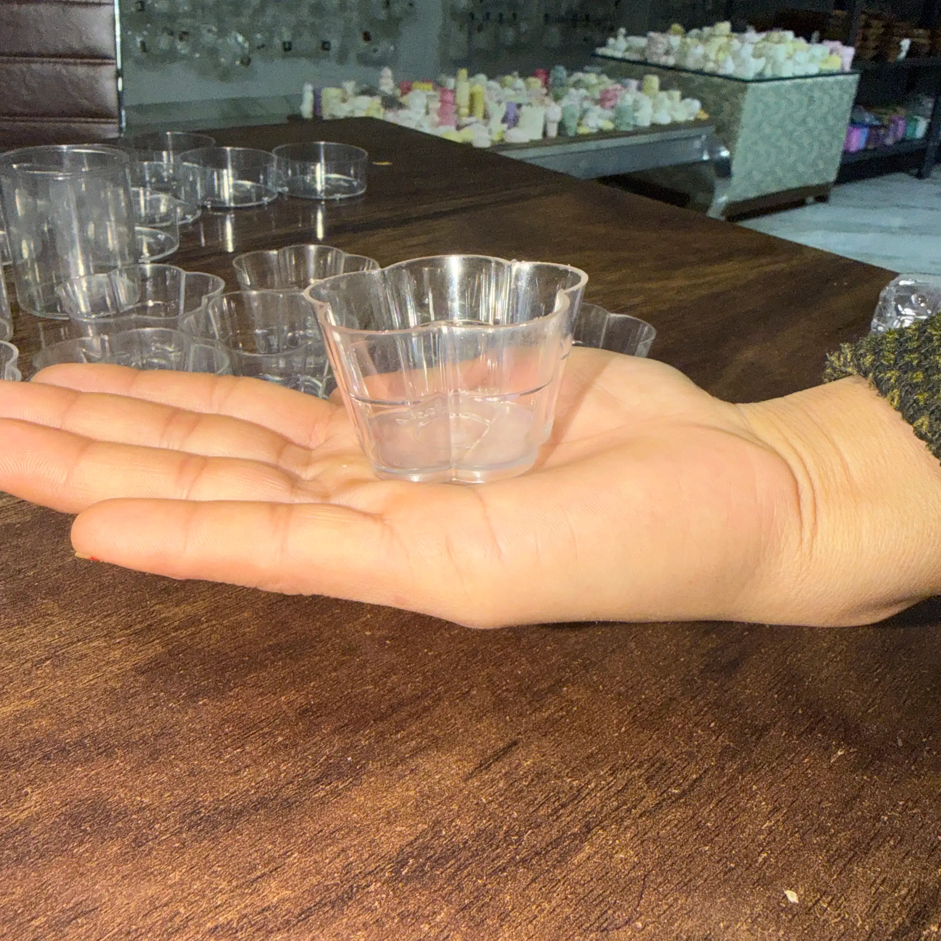 2 inch by 1 inch 10 pc tea cup