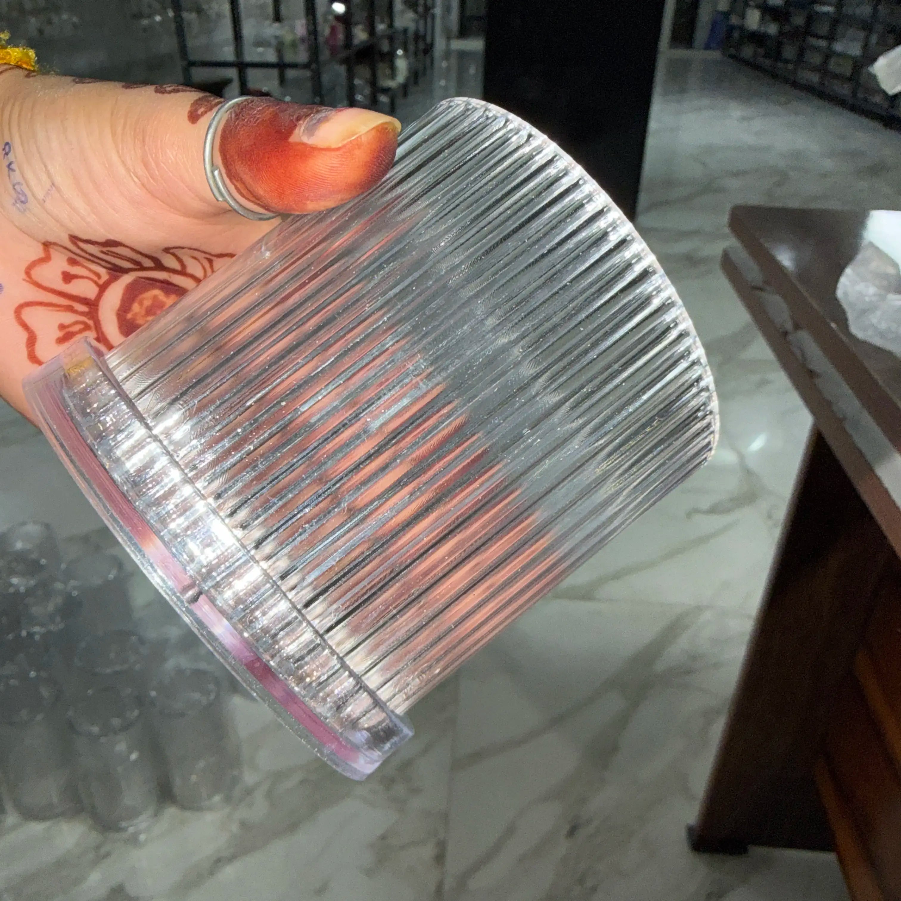 3 inch by 3 inch pillar candle mold