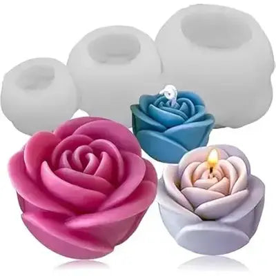 3 pc set rose mould RKG153