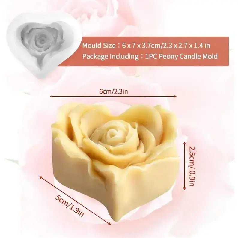 4 pc heart mold