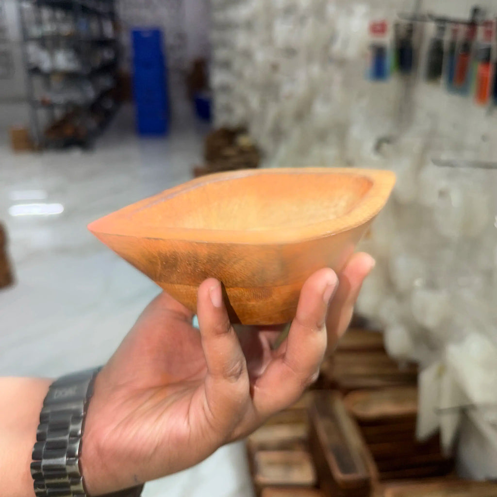 6 inch wooden jar