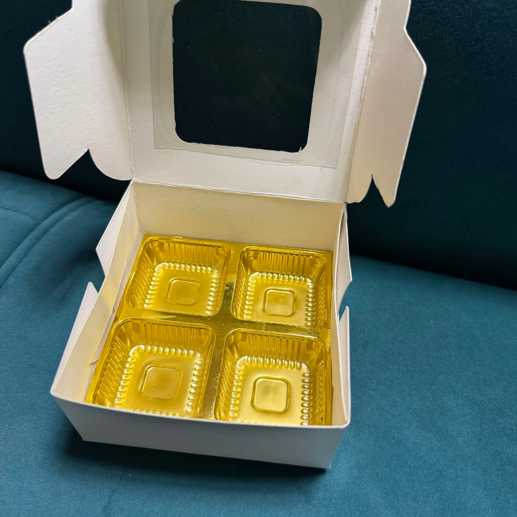 25 box 4 cavity ladoo box