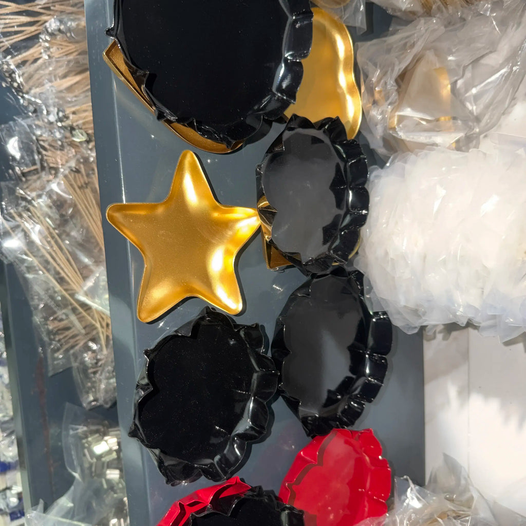 Black urli for candle