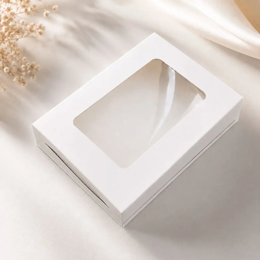 25 pc white colour box 5*7*1 inch