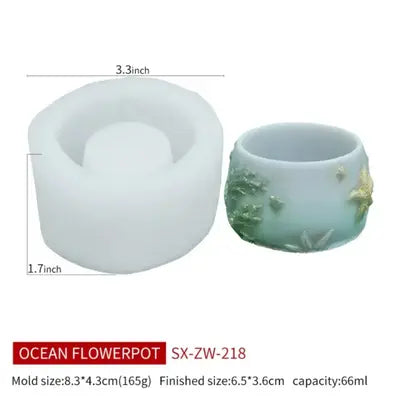 Jar mould concrete mould Cc