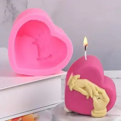 Heart candle mould B  RS285