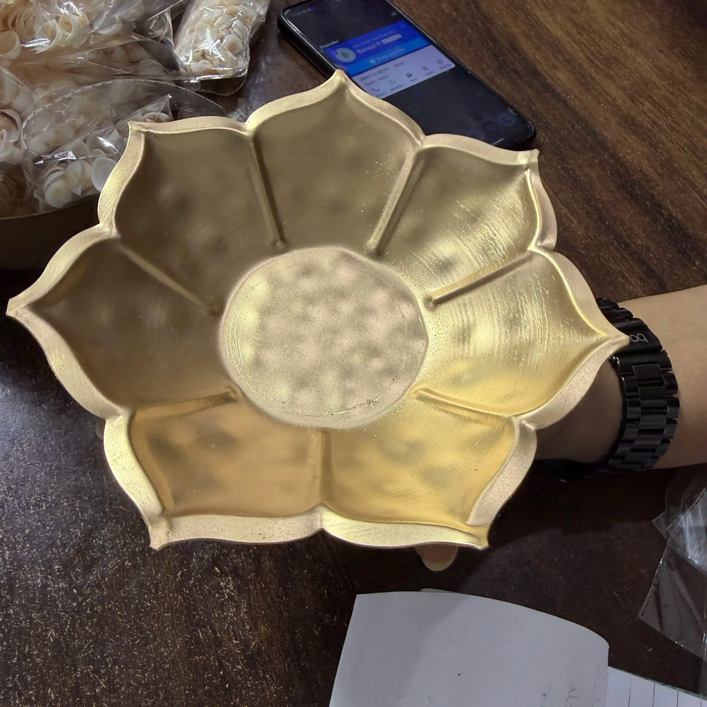 6 inch metal urli for candle making