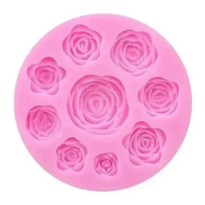 Rose mold 8 cavity