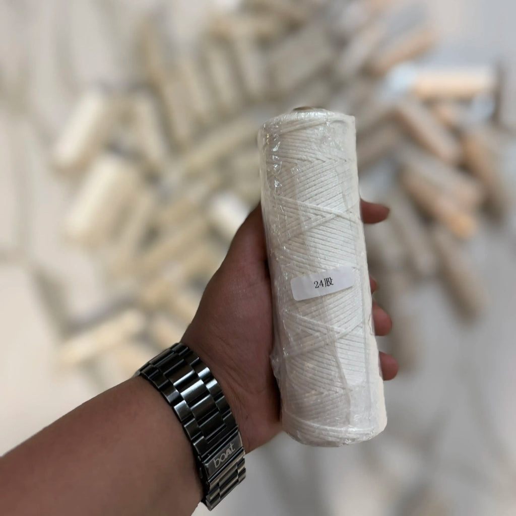Cotton wick roll china roll imported 24 strands 150 meter