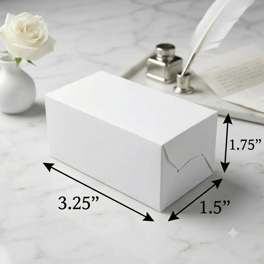 25 box white 3.25-1.5-1.75 inch