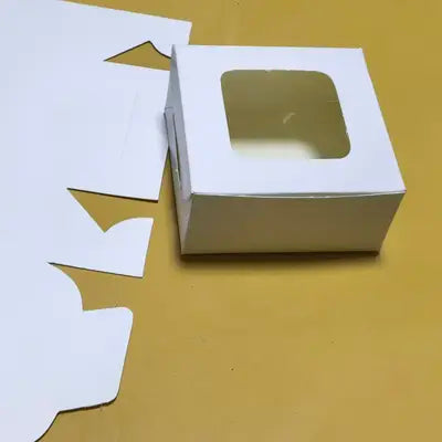 10 pc 3.75"3.75"1.75 inch cavity ladoo box