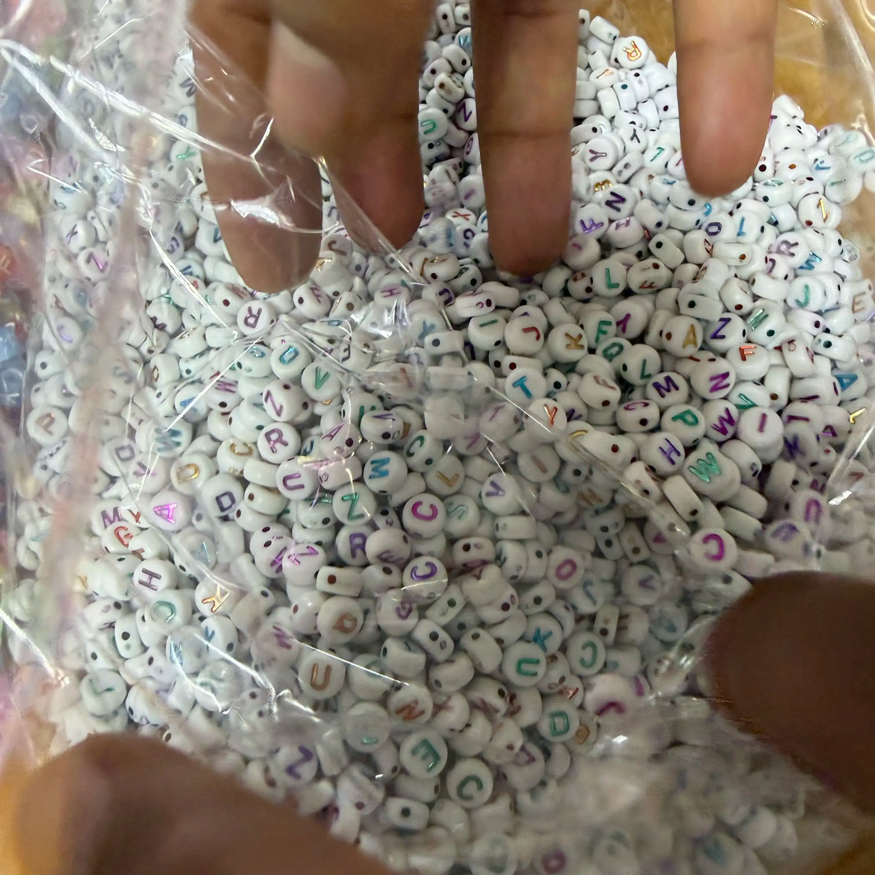 50 grm alphabet bead